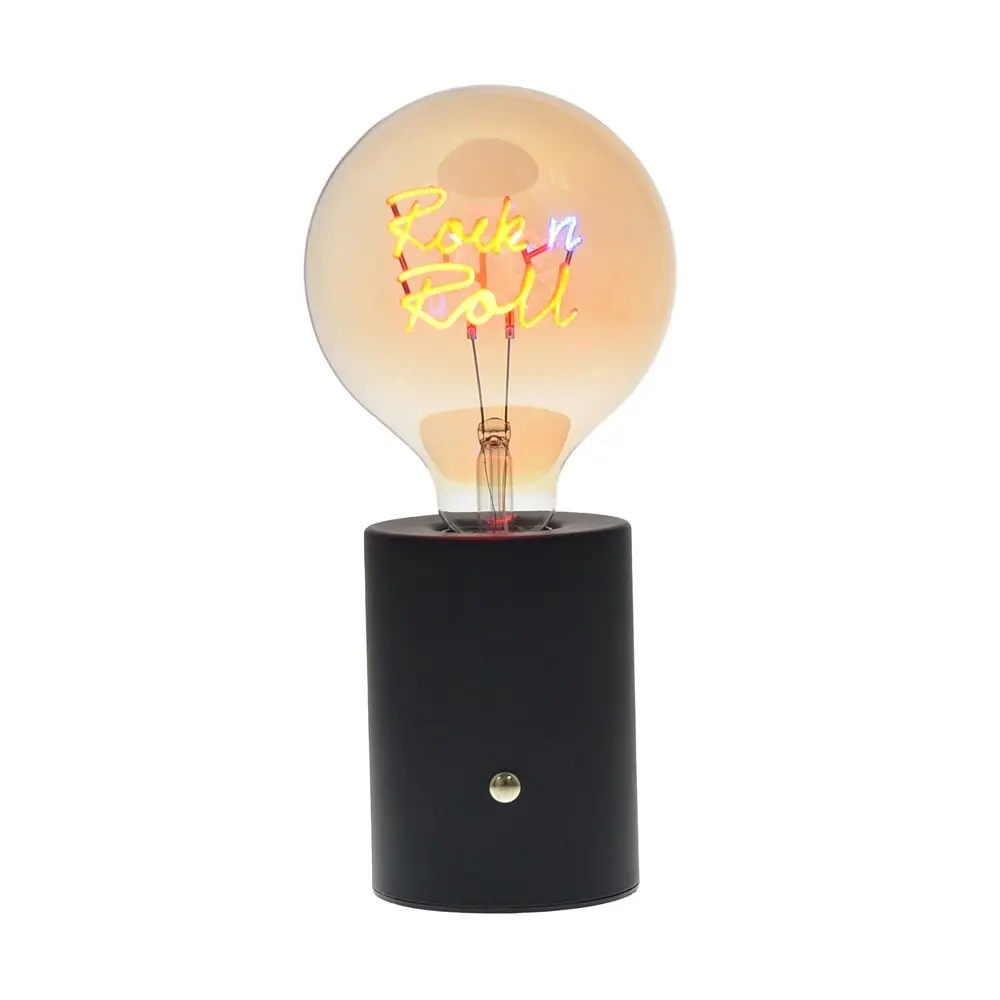 Gibson Gifts LED Text Lamp Rock-N-Roll Home/Room Tabletop Decor 30cm Large