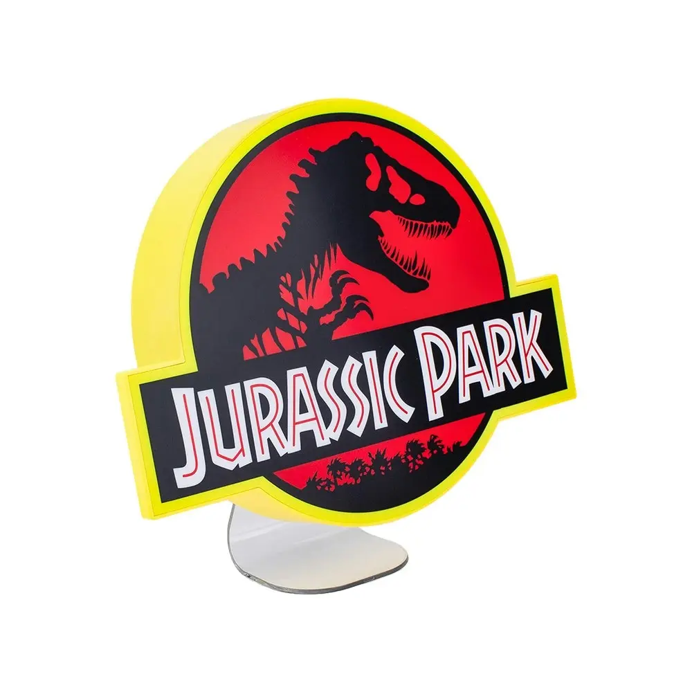 Jurassic Park Logo Night Light 22.5cm Wall Mount/Freestanding Bedroom Lamp 12+