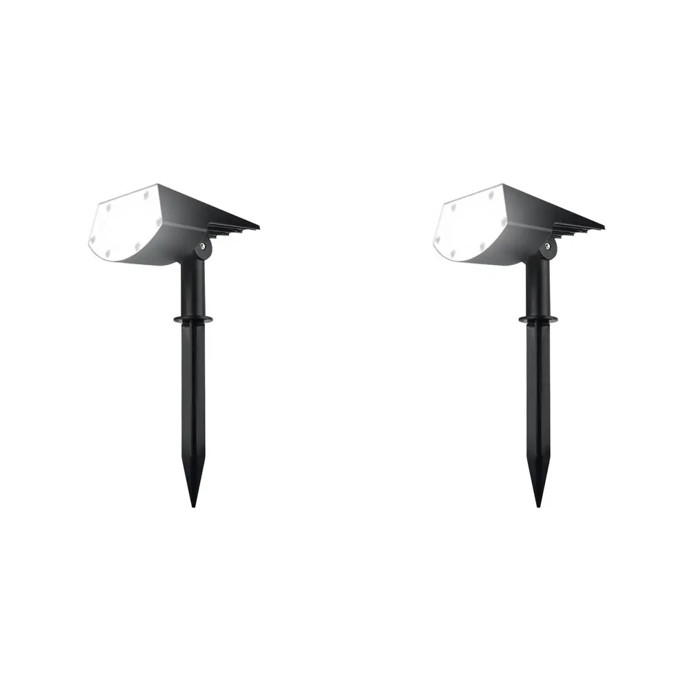 2x 25th Hour 31cm 2in1 Solar Landscape Outdoor/Garden/Patio LED Light Adjustable