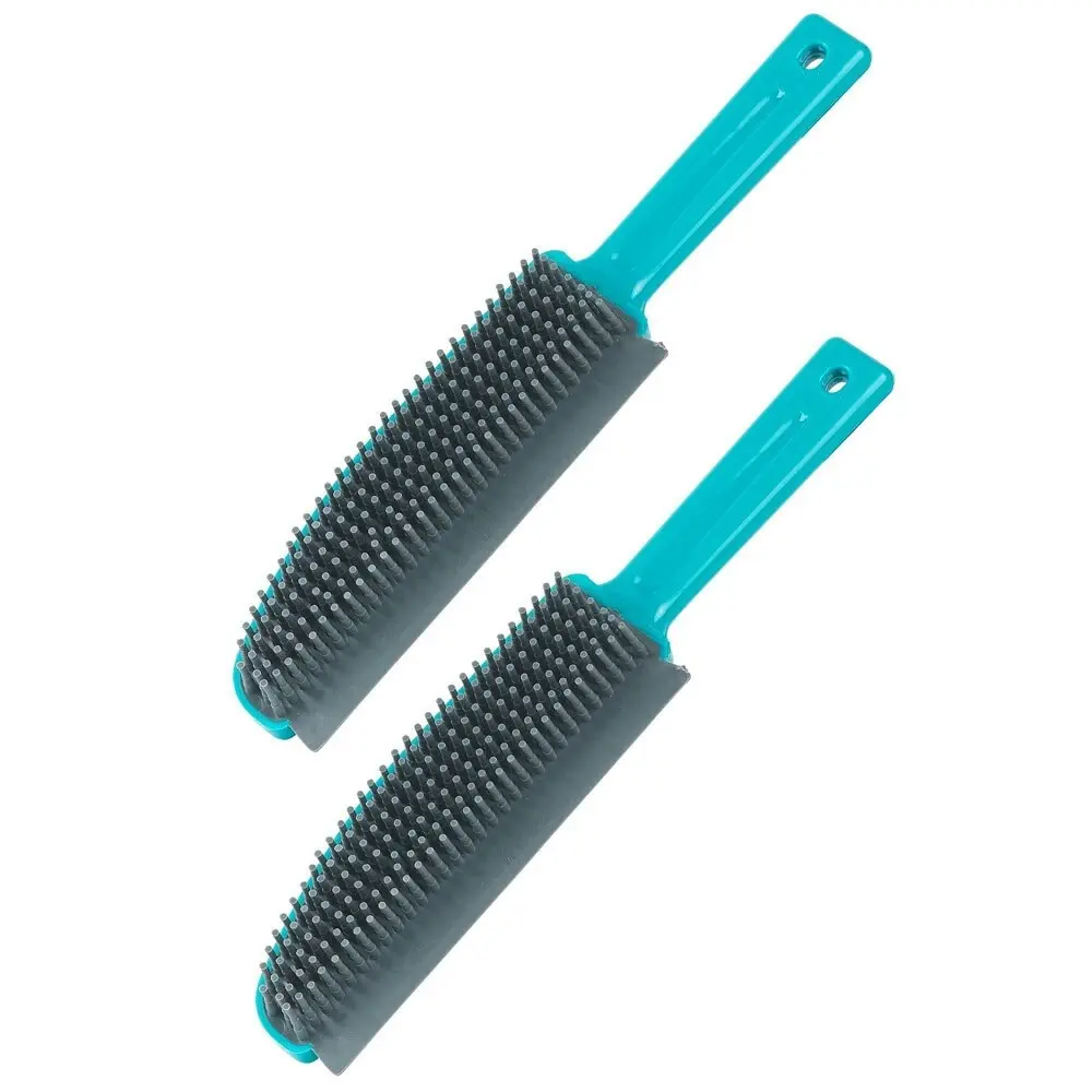 2x Beldray Pet Plus Non-Scratch TPR Upholstery Cleaning Brush/Comb Turquoise