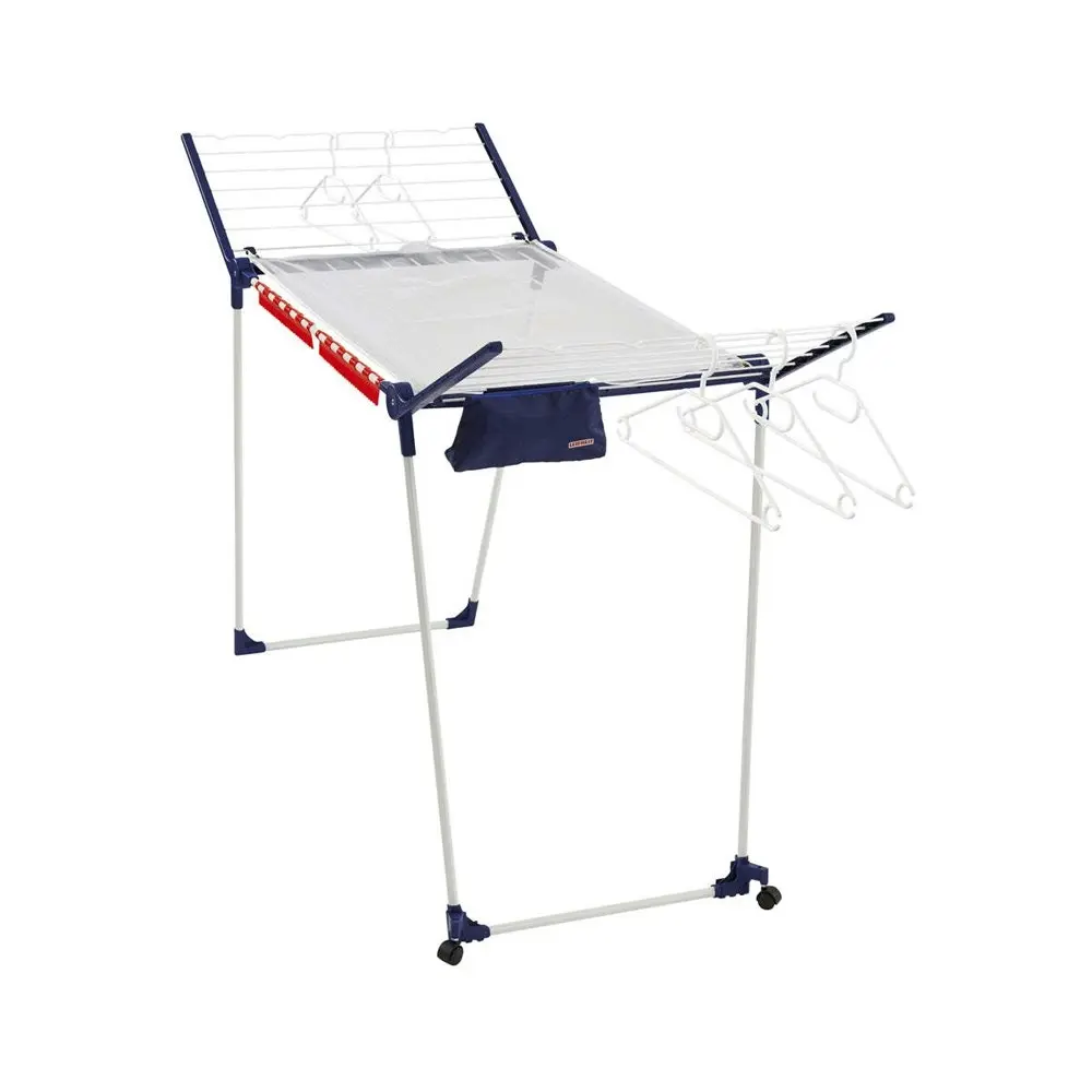 Leifheit Pegasus 200 Solid Deluxe Mobile Laundry Drying Rack Stand Indoor 20m