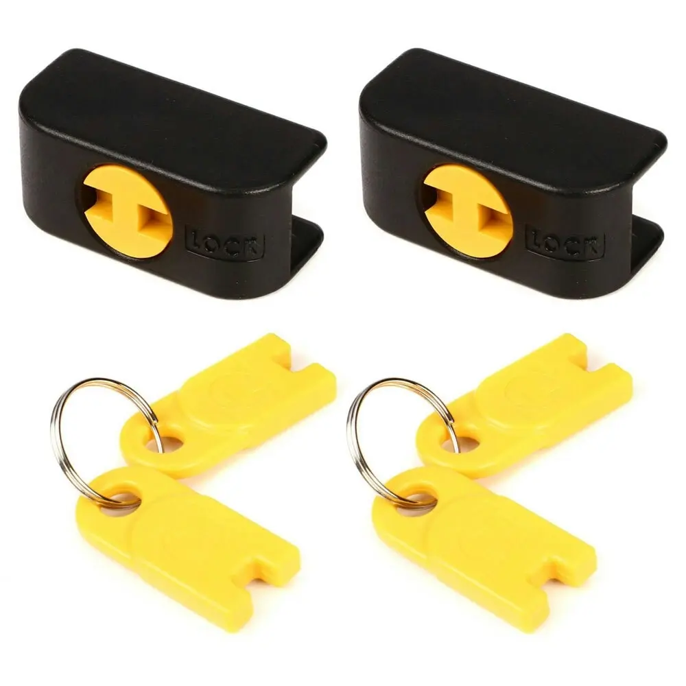 2PK Hercules Lock w/2 Keys for Guitar Stand/Wall Hanger Auto Grip System Mount