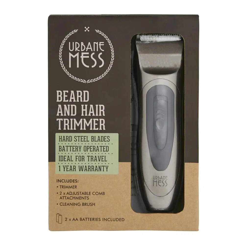 Urbane Mess Hair And Beard Mens Body Personal Trimmer Grooming Care Set