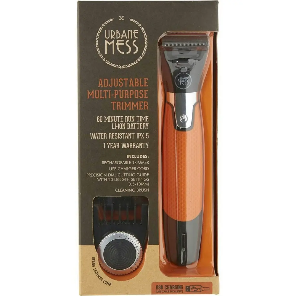 Urbane Mess Adjustable Multi-Purpose Bear Body Hair Trimmer Grooming Care