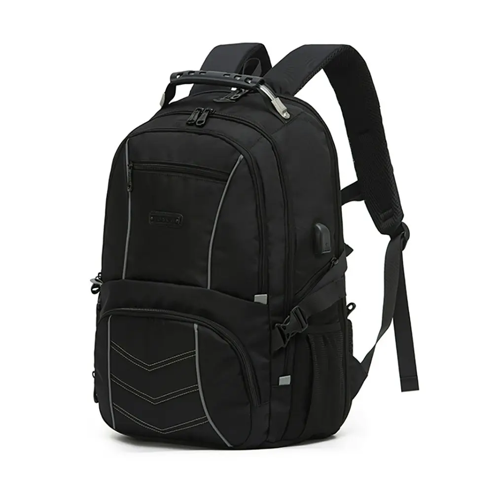 Tosca 48x16x33cm Deluxe 15.6” Laptop Compartment Padded Backpack - Black