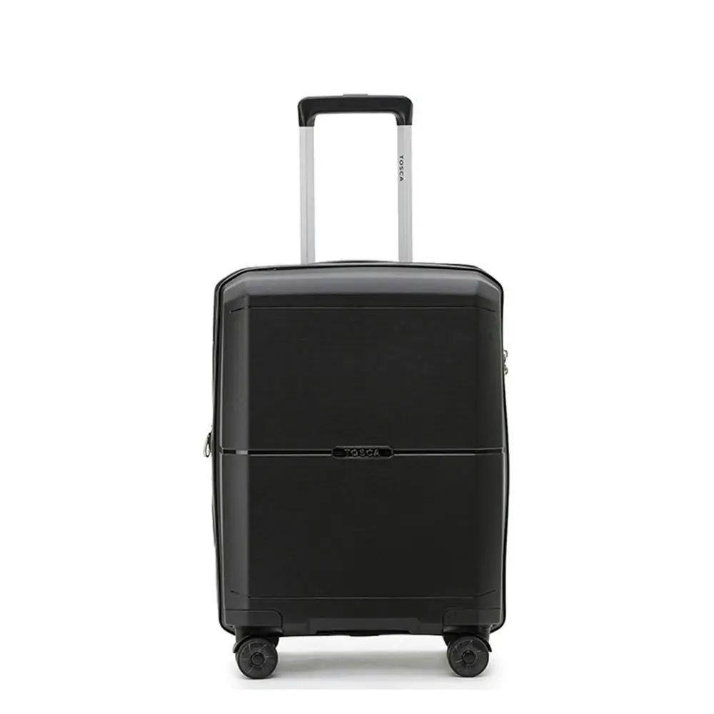 Tosca Globetrotter 4-Wheeled Suitcase Travel Luggage Bag TC 20" - Black