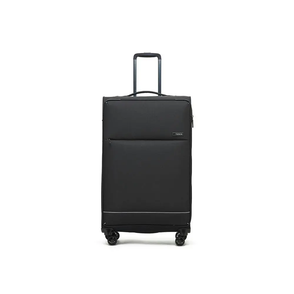 Tosca So-Lite 79cm/120L Suitcase Luggage Travel Checked Trolley Case Black