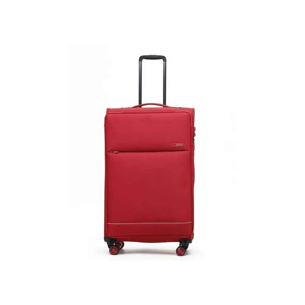 Tosca So-Lite 79cm/120L Suitcase Luggage Travel Checked Trolley Case Red