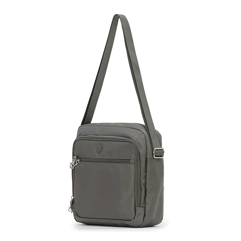 Tosca Anti-Theft RFID Blocking Security Shoulder/Messenger Bag/Pouch - Khaki