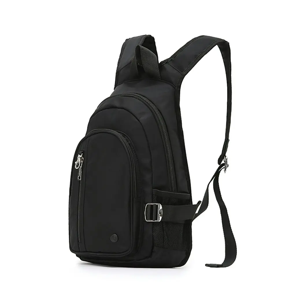 Tosca Anti-Theft RFID Blocking Security Travel Shoulder Backpack Bag - Black