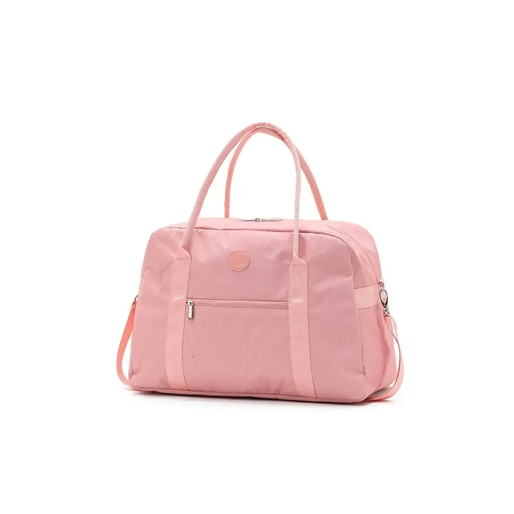 Tosca Cabin Fashion Weekender/Overnight Stay Tote Travel Duffle Bag Peach