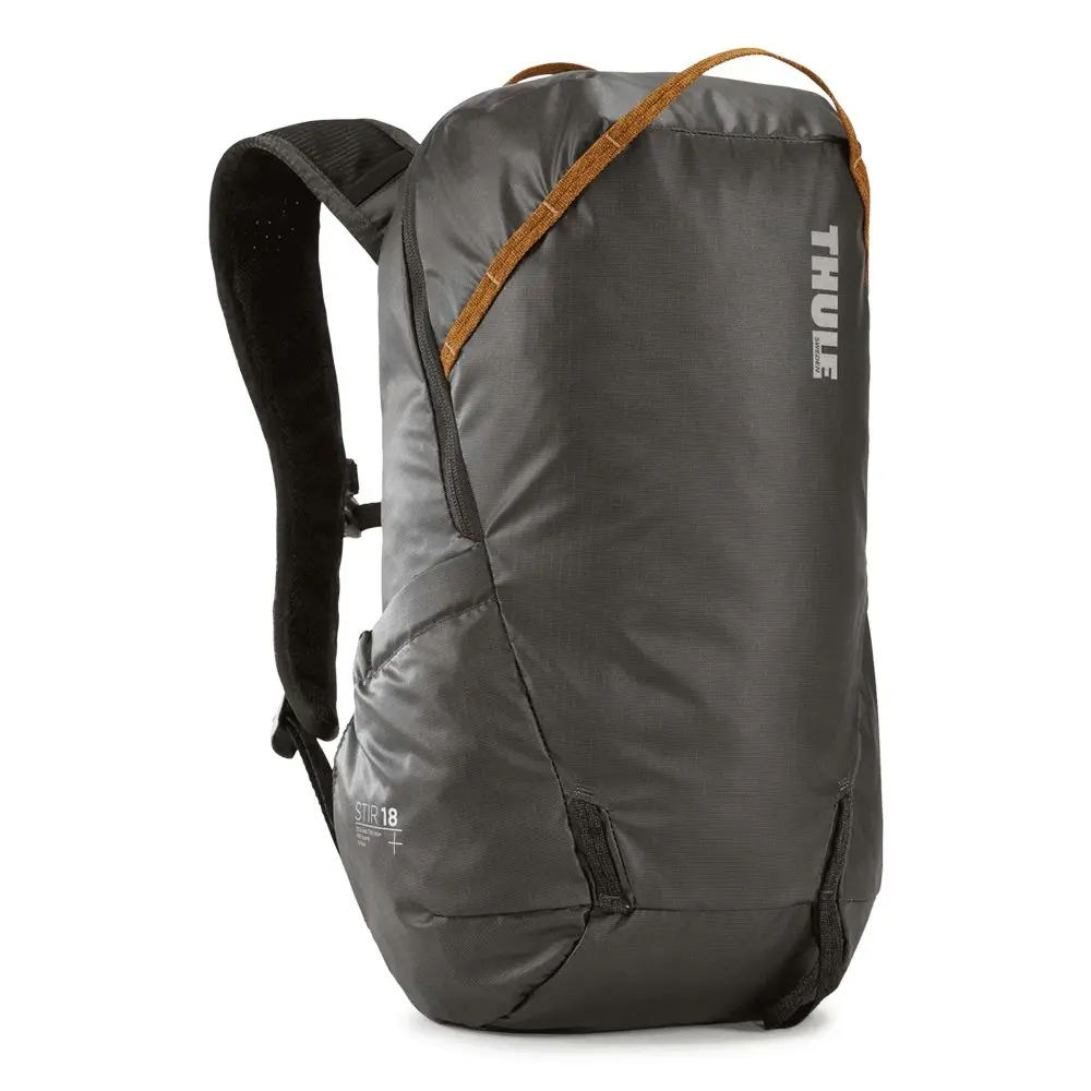 Thule Stir 18L Portable Lightweight Day Hiking Backpack Obsidian Gray 20x45cm