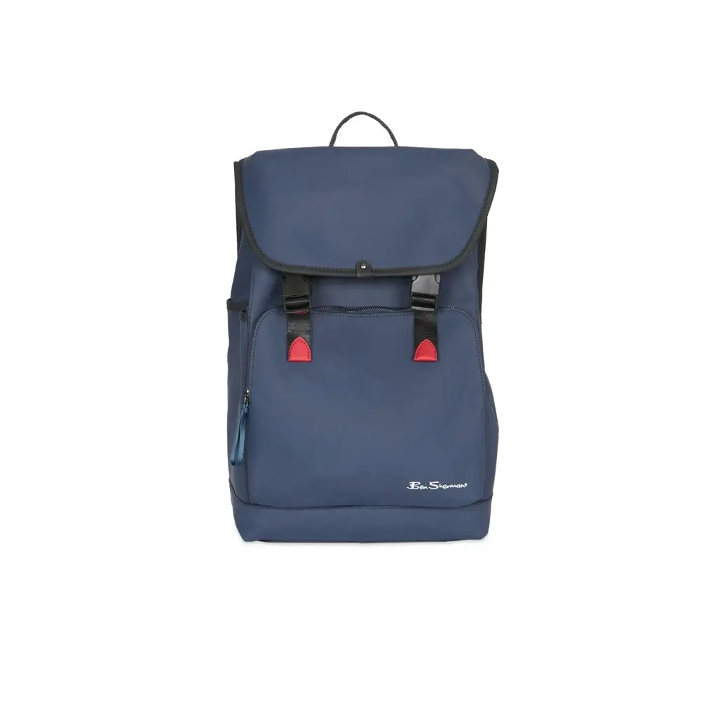 Ben Sherman Tech Men's Backpack Laptop/Notebook Storage Travel Bag 44cm Navy