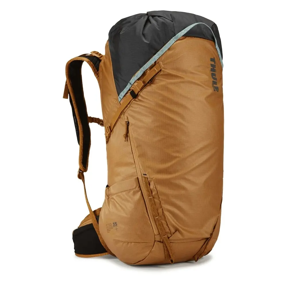 Thule Stir 35L Men's Weather Resistant Hiking Backpack Wood Thrush ORNG 31x62cm