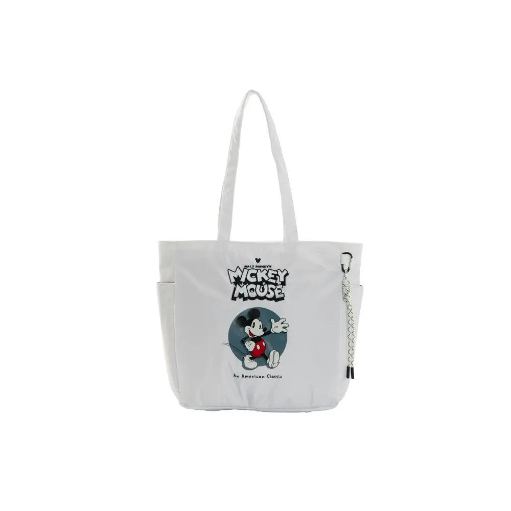 Disney Mickey Mouse Women's Tote Travel Handbag/Shoulderbag 32x32cm White