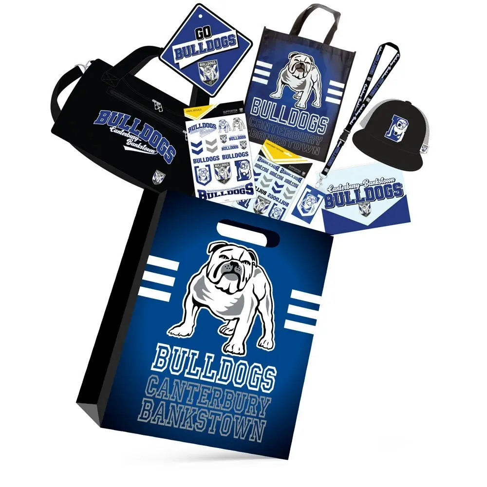 NRL Canterbury Bulldogs Variety/Assorted Merchandise Rugby Fan Sports Showbag