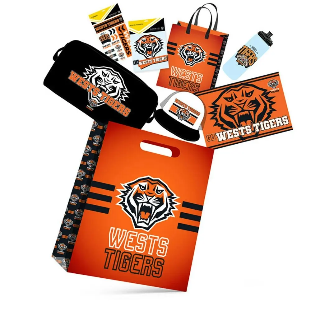 NRL Wests Tigers Rugby Variety/Assorted Merchandise Fan Sports Showbag