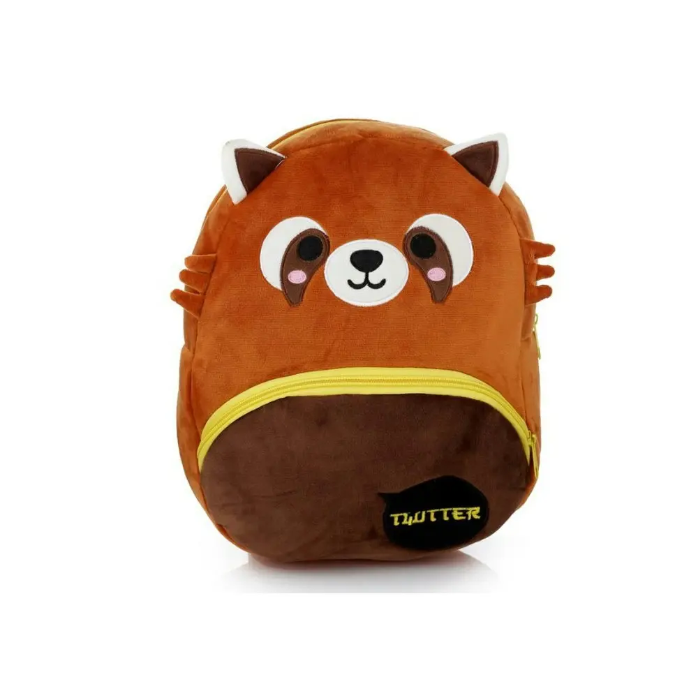 Adoramals 30cm Red Panda Backpack Kids/Children Travel School Animal Plush Bag