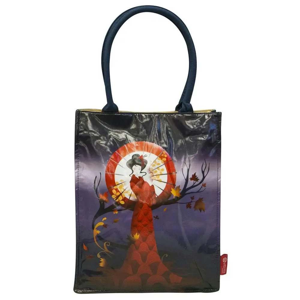 Lantern Studios Nelly Ryan Tote Bag w/ Pocket Shopping Handbag Geisha 40x33cm