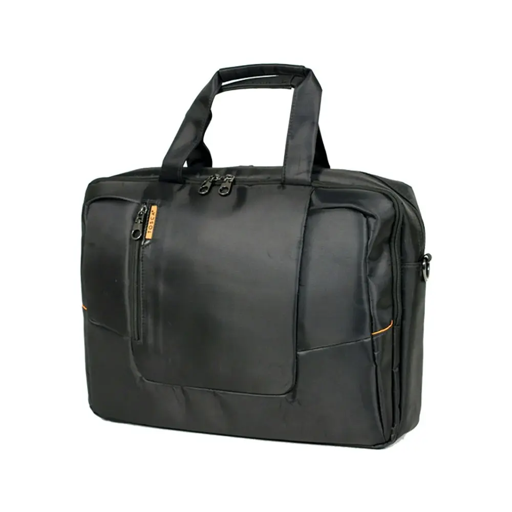 Tosca Travel 15.4" Laptop Pocket Hand Carry Professional Business Bag - Black