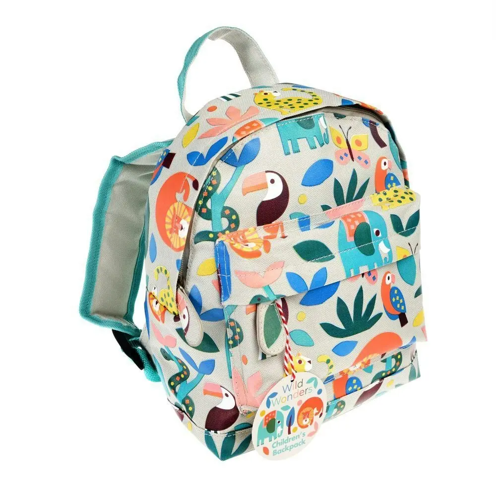 Rex London Kids/Children Mini Backpack Picnic/School Bag 25cm Wild Wonders