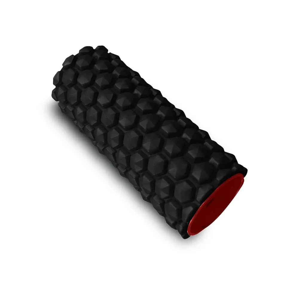 bodyworX Black Massage Deep Tissue Muscle Body Foam Roller Equipment - 30cm