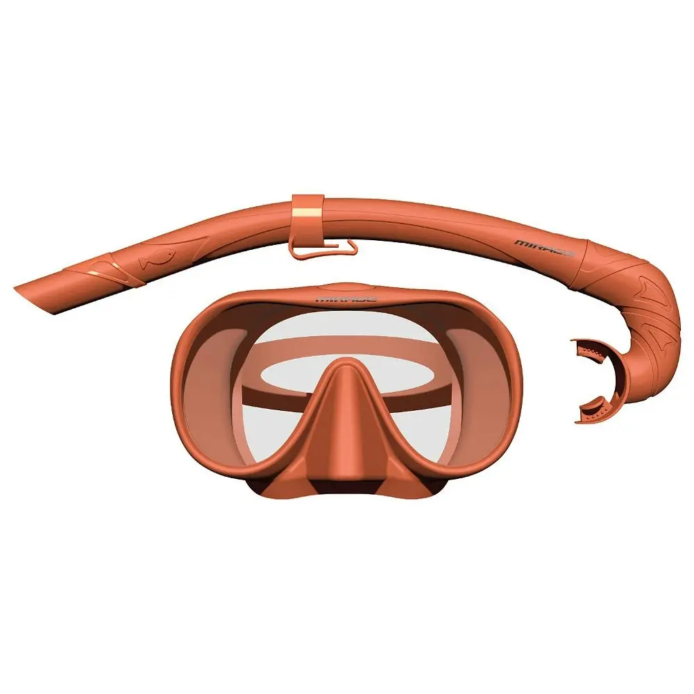 Mirage Sunsets Mask and Snorkel Underwater Swimming Activity Set Coral