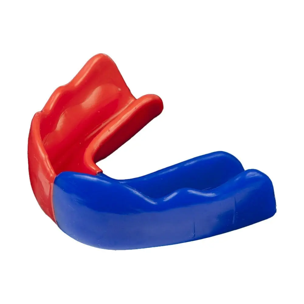 Signature Sports Type 2 Protective Mouthguard Teeth Shield Adults Drk Blue & Red