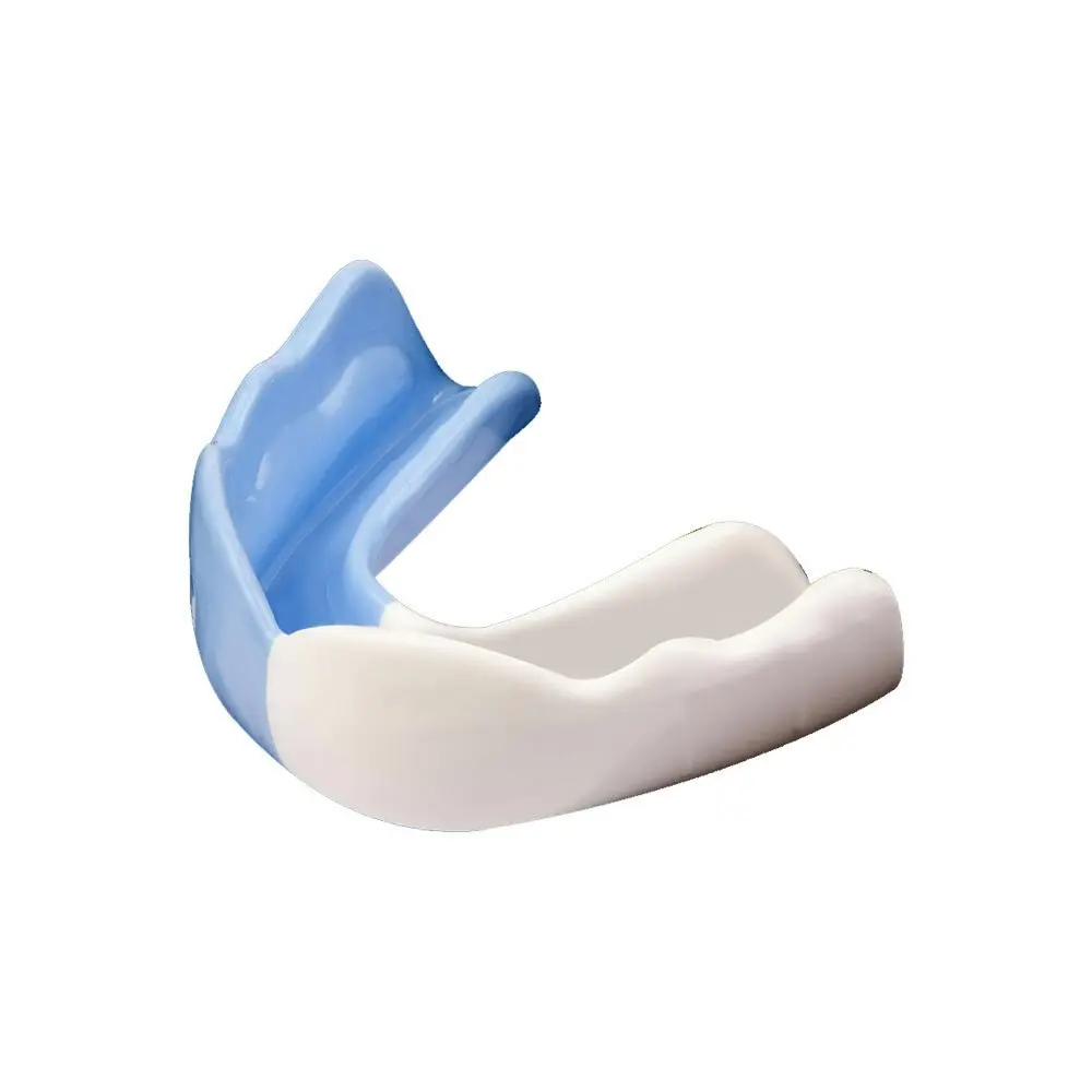 Signature Sports Type 2 Protective Mouthguard Teeth Shield Teen Sky Blue/White