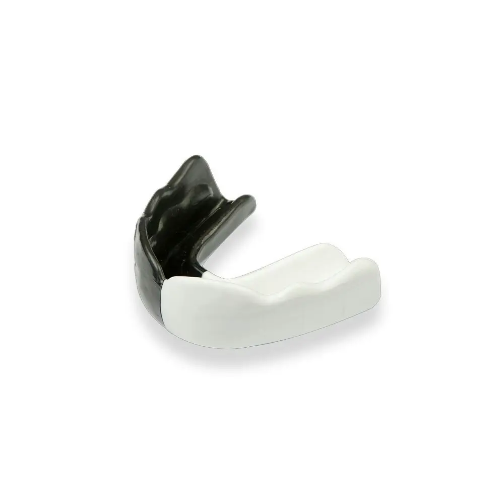 Signature Sports Type 2 Protective Mouthguard Teeth Shield Youth Black/White