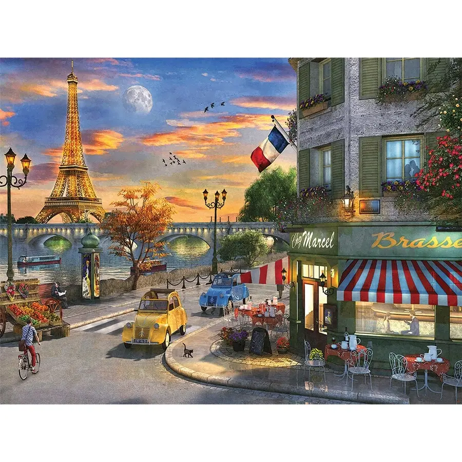 Marcel's Café Paris 1000 pc- Jigsaws