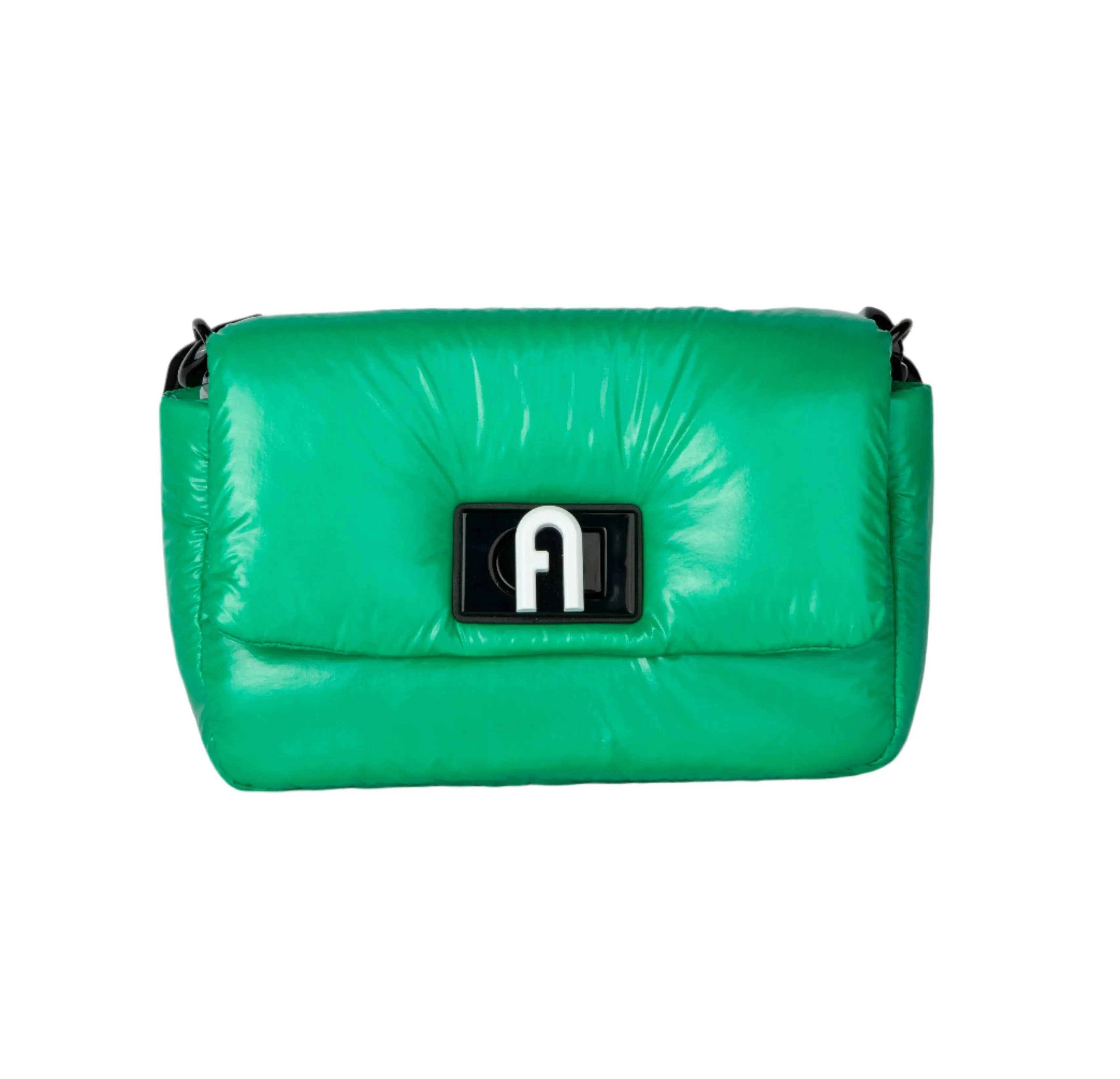 Furla 1927 Soft Mini Nylon Shoulder Bag - Green