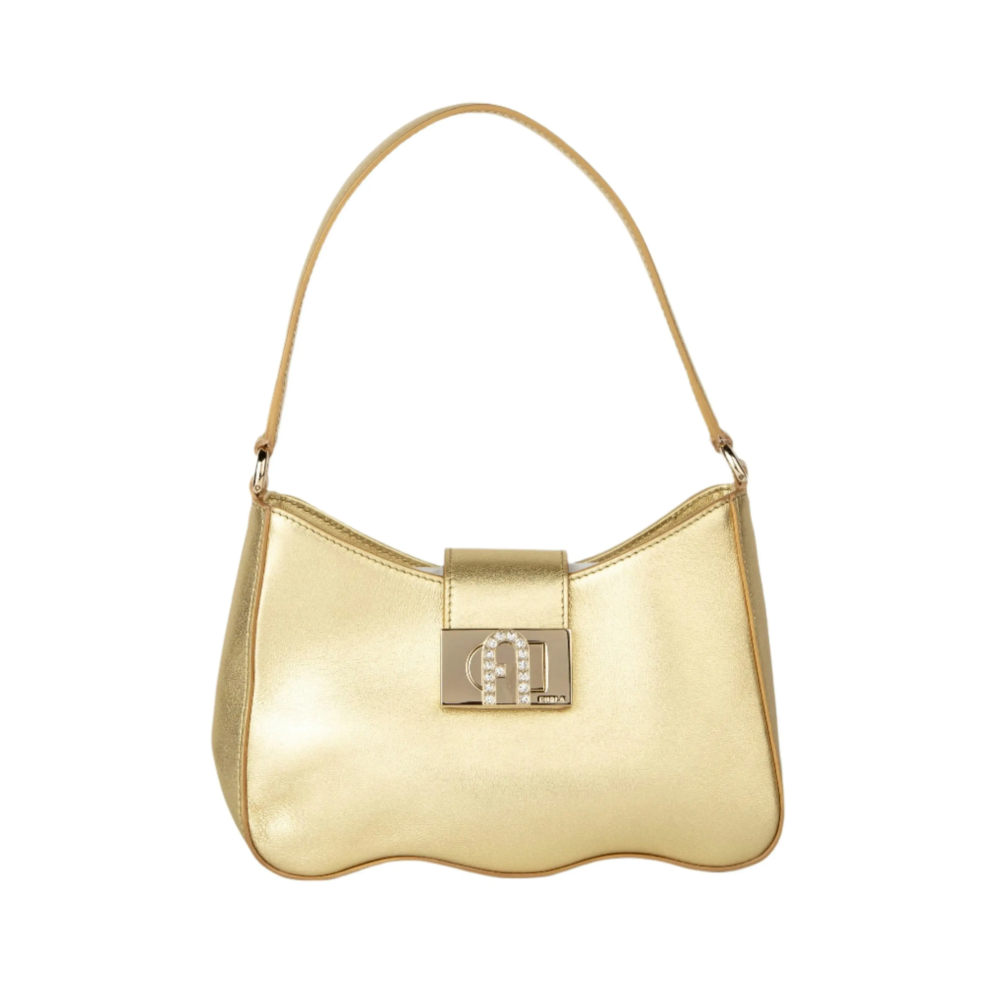 Furla Small Shoulder Bag - Gold