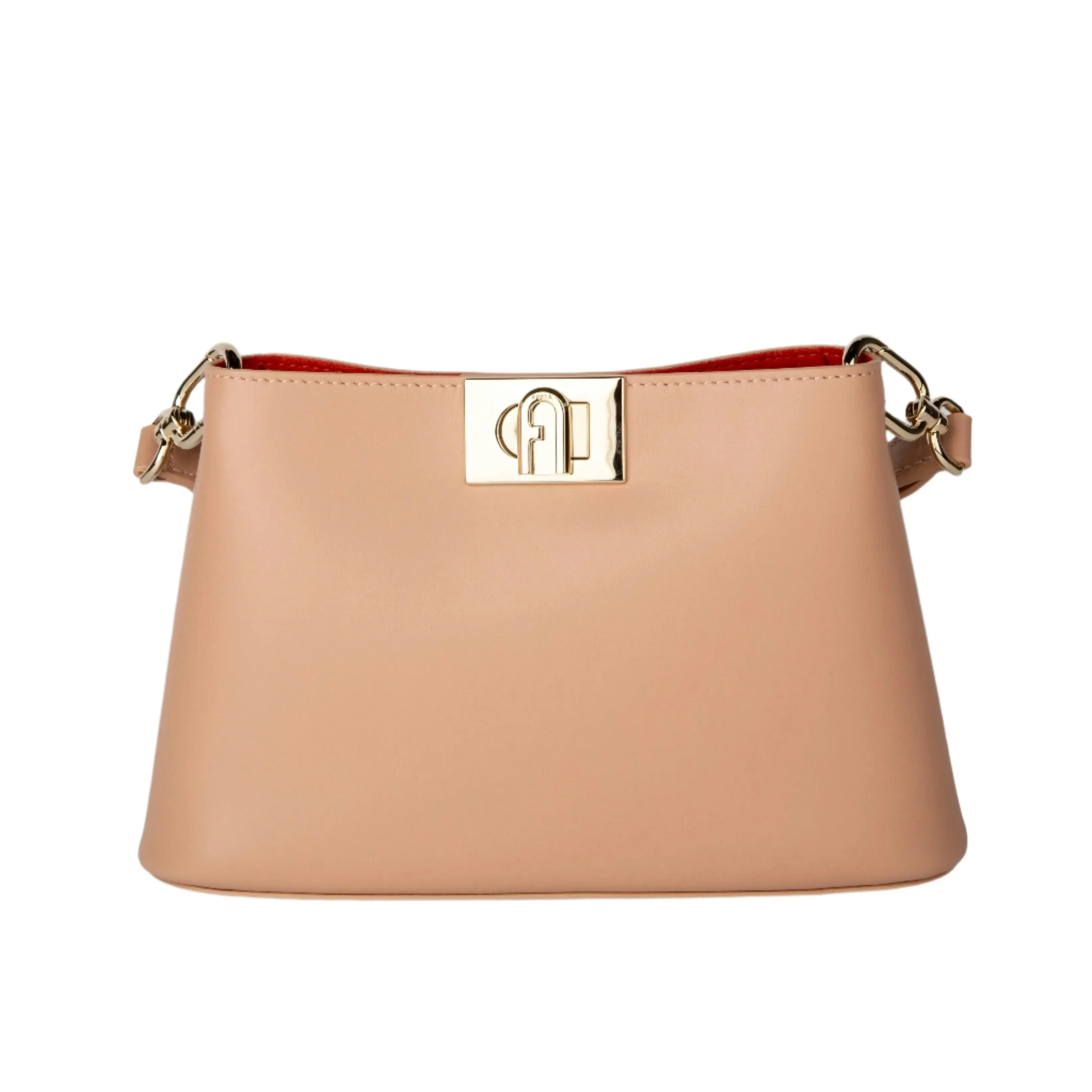 Furla Fleur Shoulder Bag - Beige