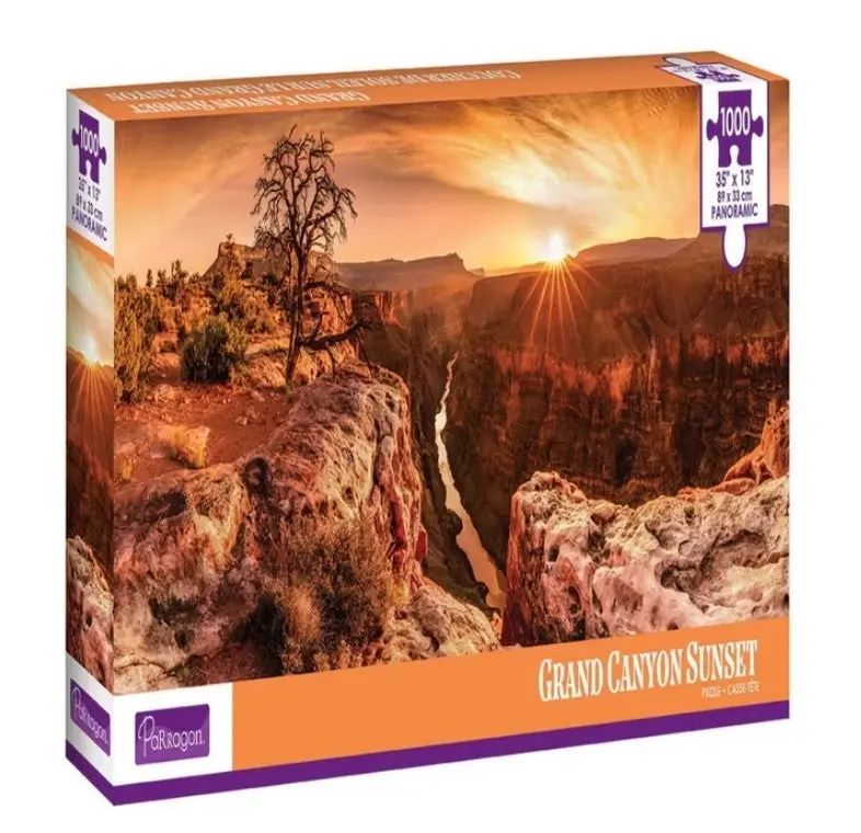 Parragon 1000-Piece Jigsaw Puzzle, Grand Canyon Sunset