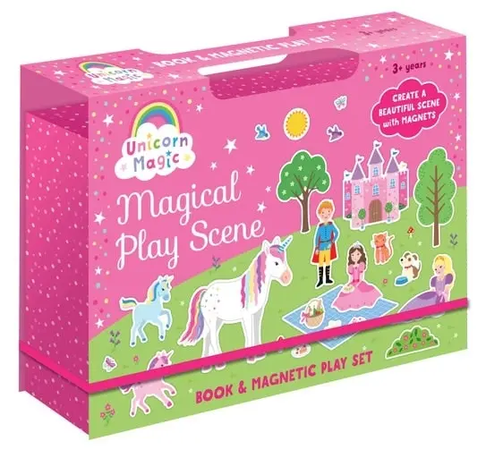 Book & Magnetic Play Set, Unicorn Magic