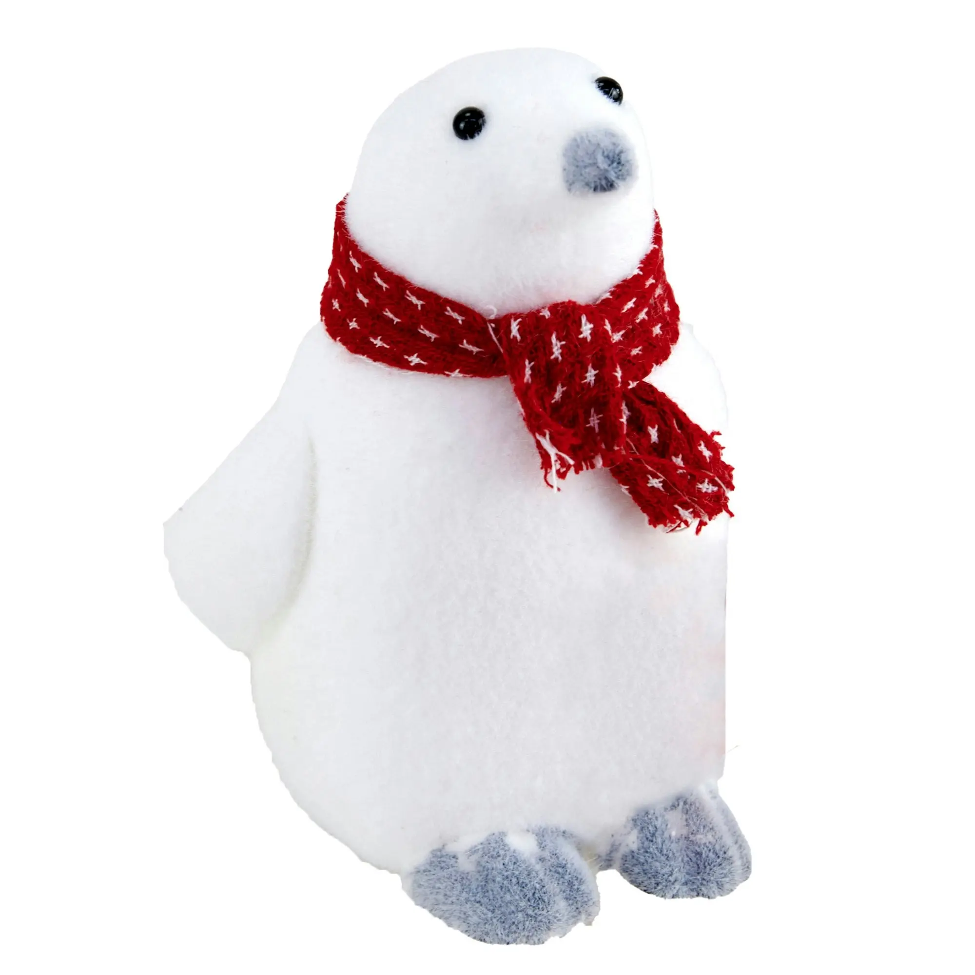 Christmas Penguin with Scarf, 15x18x21cm