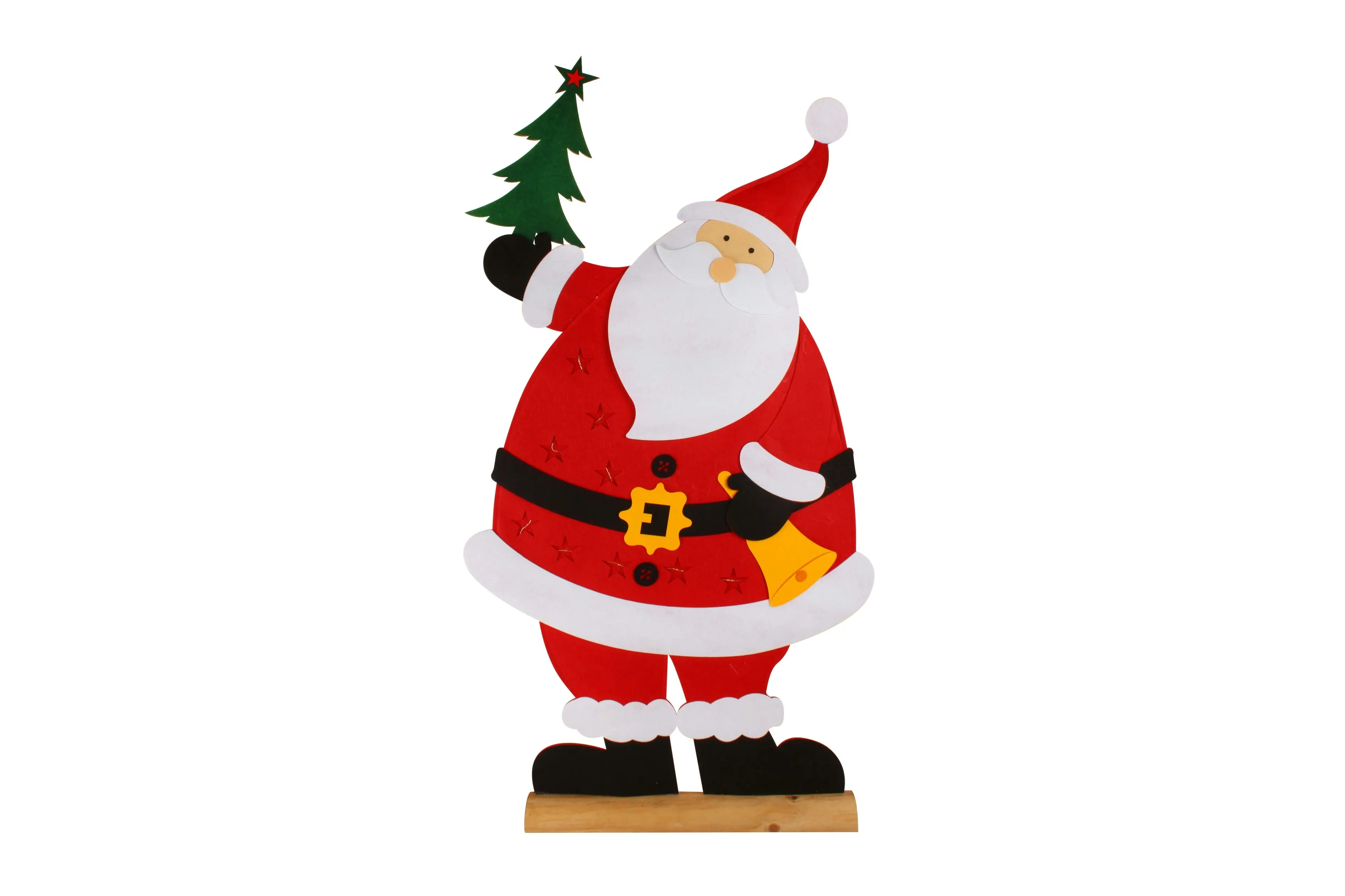 Christmas Light Up Santa Stand- 152x83x10cm