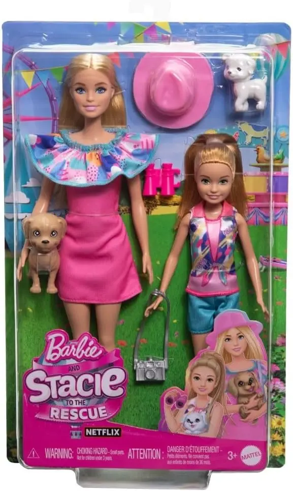 Barbie & Stacie To The Rescue 2-Pack Doll