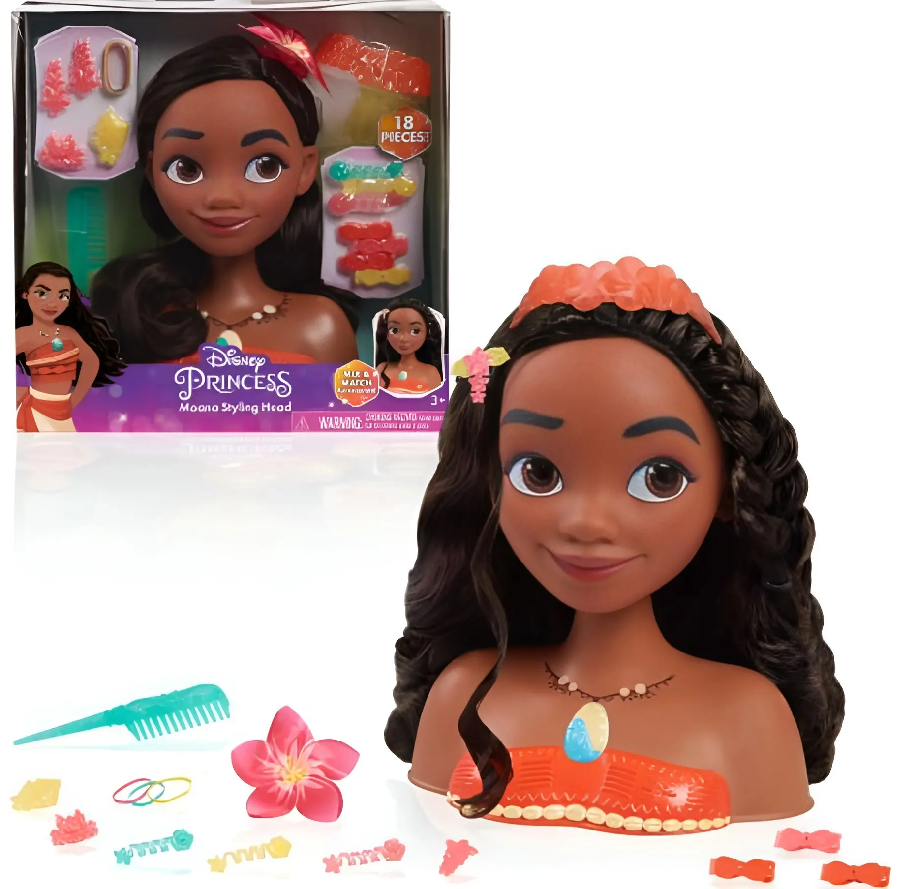 Disney Princess Moana Styling Head