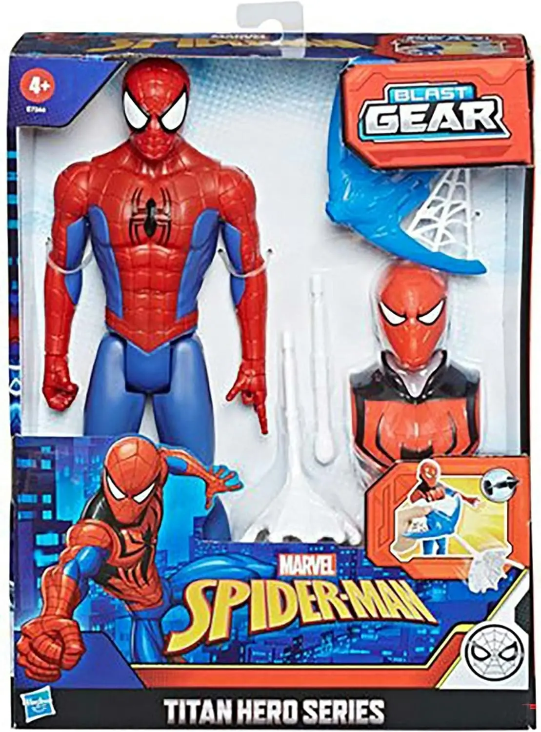 Marvel Spider-Man Titan Hero Series Blast Gear Action Figure