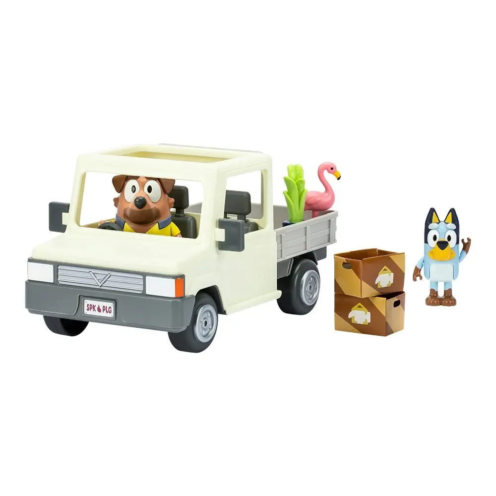 Bluey S10 Tradies Ute Vehicle And Figures