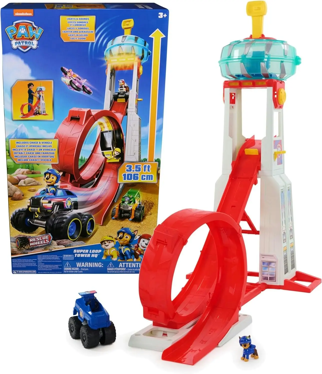 PAW Patrol Playset Rescue Wheels Tower HQ