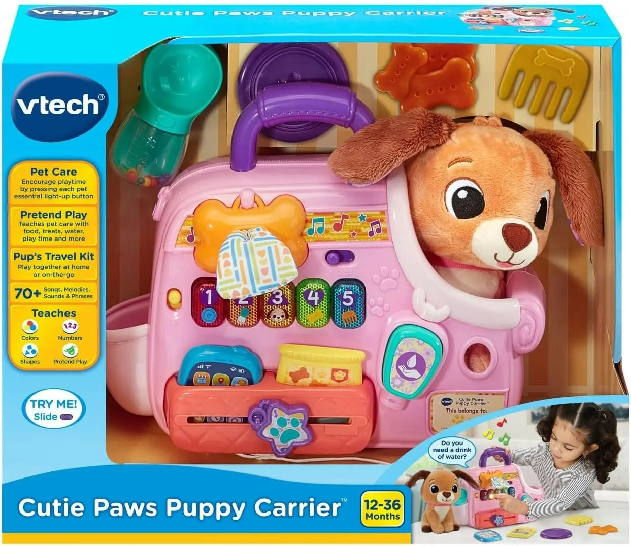 VTech Cutie Paws Puppy Carrier