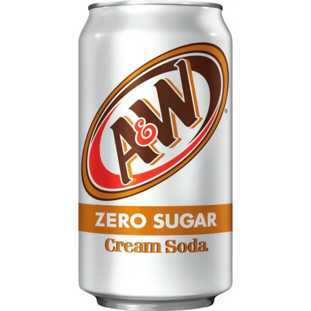 A&W Zero Sugar Cream Soda