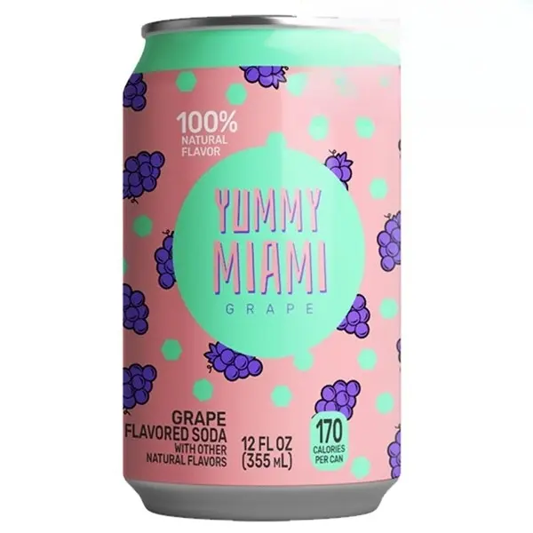 Yummy Miami Grape 355ml