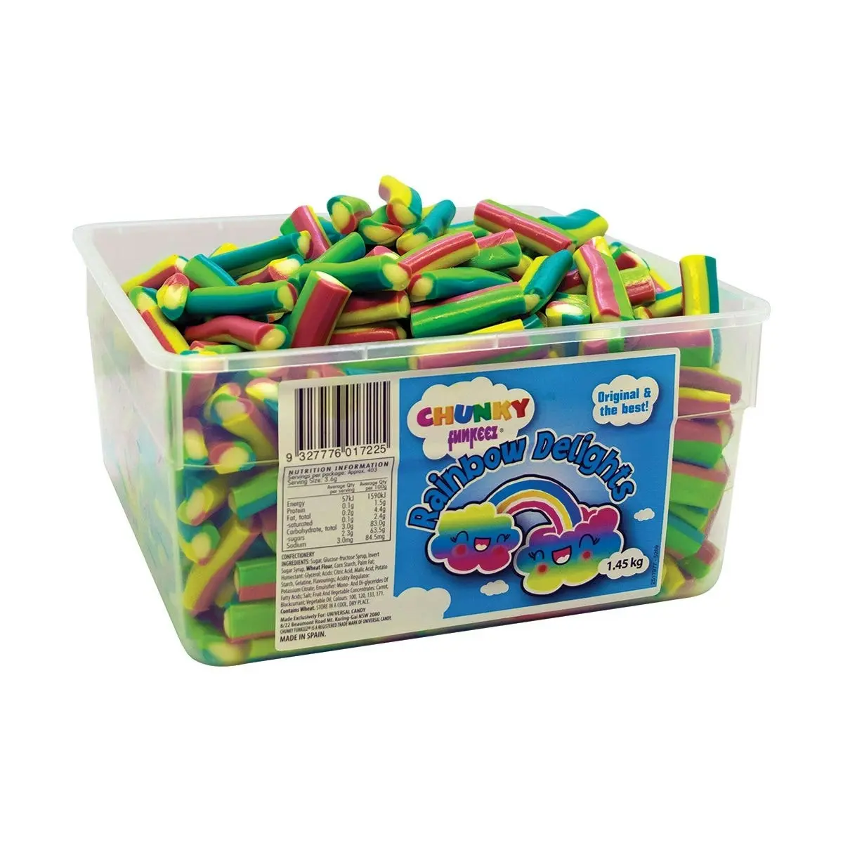 Chunky Funkeez Rainbow Delights 1.45kg