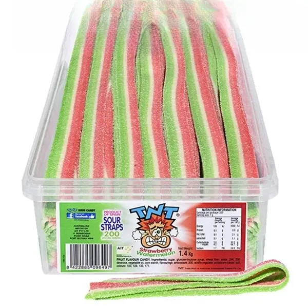 TNT Sour Strap Straw Melon