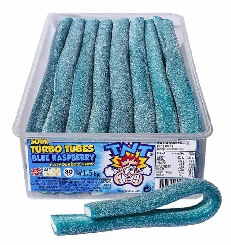 TNT Turbo Tubes Blue Raspberry