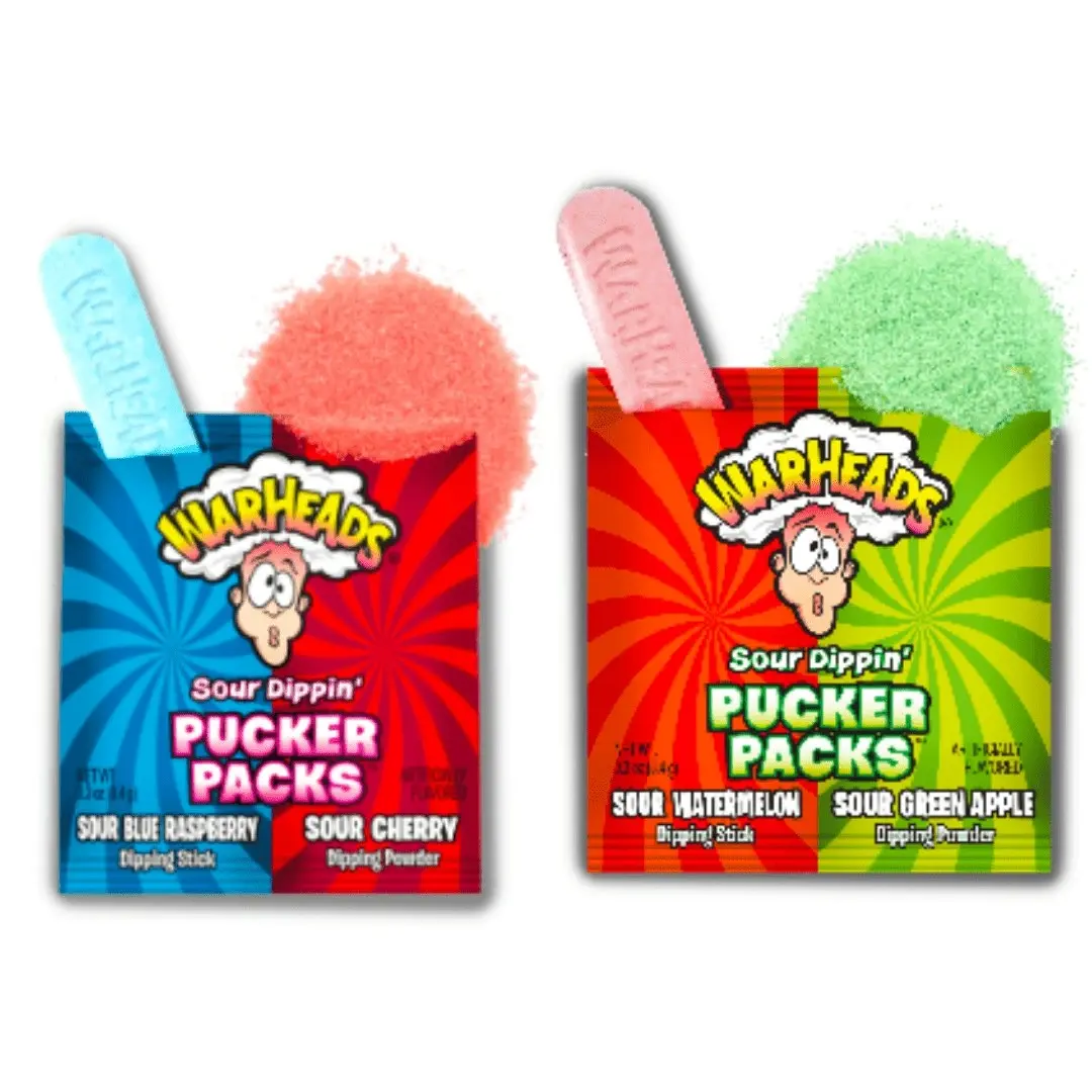 Warheads Pucker Packs